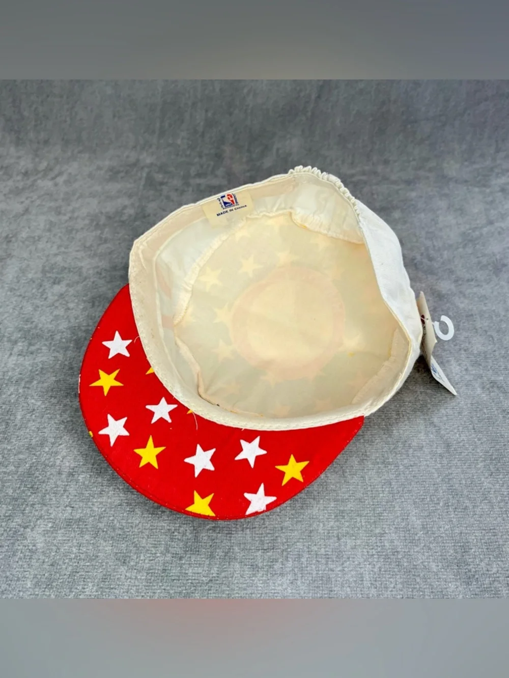 Kids NBA Houston Rockets Bucket Stretch Hat‎ 1990’s Vintage
